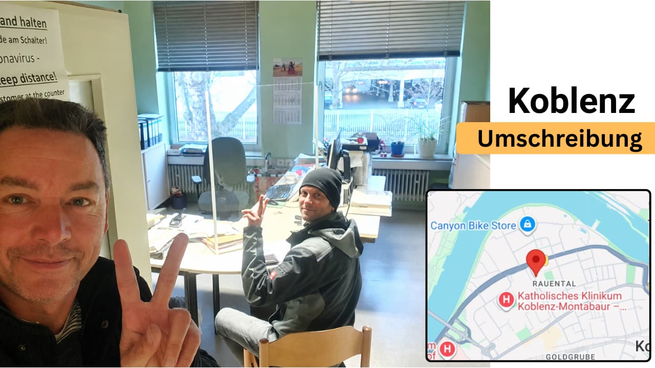 Ordnungsamt Koblenz Umschreibung